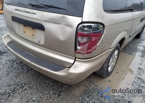 2006 Dodge Grand Caravan Se z USA, uszkodzony, nr VIN 1D4GP24RX6B505705